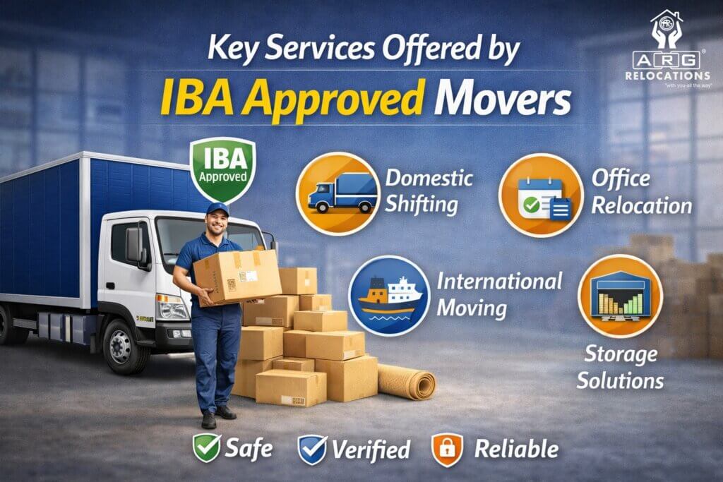 Key Services Offered by IBA Approved Movers - ARG