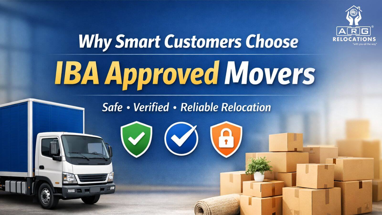 Smart moving with IBA Approved Movers